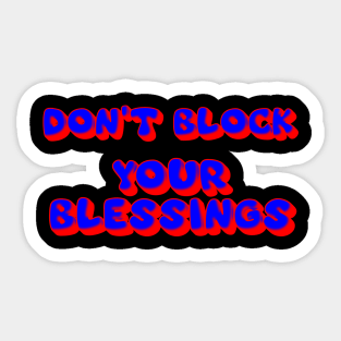 Blessings Sticker